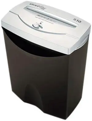 HSM HSM1013 Shredstar S10 Light-Duty Strip-Cut Shredder, 10 Sheet Capacity
