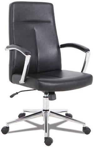Alera Leather Task Chair, Supports Up to 275 lb, 18.19" to 21.93" Seat Height ALEWS4116