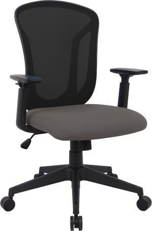 Brassex Office Chair - Black / Grey (2909-GR)