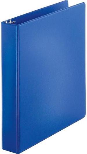 Business Source 28551BD Basic Round Ring Binders 350-Sheet Capacity, Dark Blue - 4 / Bundle Business Source 28551BD Basic Round Ring Binders 350-Sheet Capacity, Dark Blue - 4 / Bundle