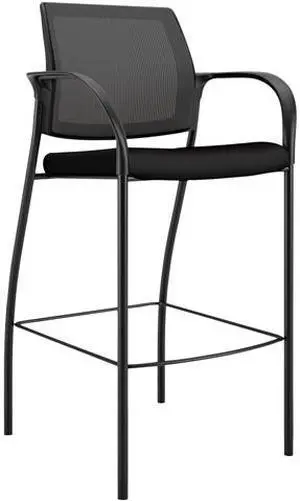HON IC108IMCU10 Ignition Cafe-Height Stool - Black Seat HON IC108IMCU10 Ignition Cafe-Height Stool - Black Seat