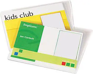 52007 Fellowes Laminating Pouches, 5 mil, 2 5/8 x 3 7/8, ID Size, 25/Pack