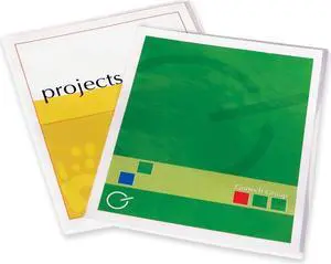 52205 Fellowes Self-Adhesive Pouches - Letter, 5 pack