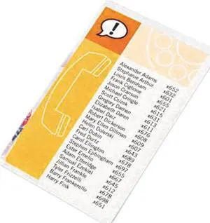 3202002 GBC HeatSeal Laminating Pouches, 5 mil, 5 1/2 x 3 1/2, Index Card Size, 25/Pack