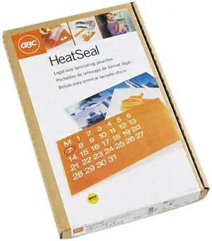 Swingline 3745011 GBC Laminating Pouches, 3 mil, 9 x 14 1/2, 100/Box, 1 Box