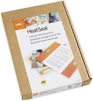 Swingline 3745022 GBC Laminating Pouches, 3 mil, 9 x 11 1/2, 100/Box, 1 Box