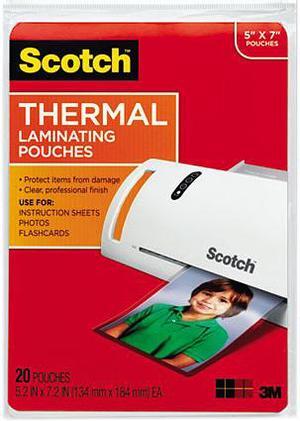 Scotch TP5903-20 Thermal Laminating Pouches - 20/Pack