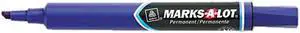 Marks-A-Lot 08884 Permanent Marker, Large Chisel Tip, Purple, Dozen