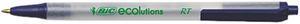 BIC CSEM11BE EcoLutions Clic Stic Ballpoint Retractable Pen, Blue Ink, Medium, Dozen