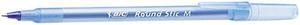 BIC GSM609-BE Round Stic Ballpoint Stick Pen, Blue Ink, Medium, 60 per Pack