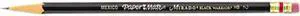 Paper Mate 2254 Mirado Black Warrior Woodcase Pencil, HB #2, Black Matte Barrel, Dozen