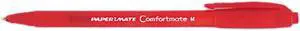 Paper Mate 6320187 ComfortMate Ballpoint Retractable Pen, Red Ink, Medium, Dozen