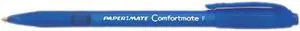 Paper Mate 6360187 ComfortMate Ballpoint Retractable Pen, Blue Ink, Fine, Dozen