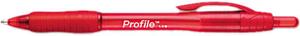Paper Mate 89467 Profile Ballpoint Retractable Pen, Red Ink, Bold, Dozen