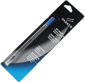 Parker 3022531 Refill for Roller Ball Pens, Medium, Blue Ink