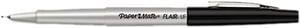 Paper Mate 8330152 Flair Porous Point Stick FreeFlowing Liquid Pen Black Ink Ultra Fine Dozen