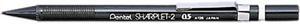 Pentel A125A Sharplet-2 Mechanical Pencil, 0.50 mm, Black Barrel
