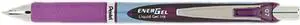 Pentel BLN77-V EnerGel RTX Roller Ball Retractable Gel Pen, Needle Tip, Violet Ink, Medium
