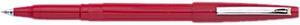 Pentel R100-B Rolling Writer Roller Ball Capped Pen, Red Ink, Medium, Dozen