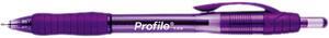 Paper Mate 35830 Profile Ballpoint Retractable Pen, Purple Ink, Bold, Dozen