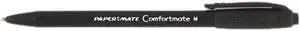Paper Mate 6330187 ComfortMate Ballpoint Retractable Pen, Black Ink, Medium, Dozen
