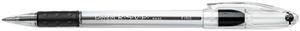 Pentel BK90-A R.S.V.P. Ballpoint Stick Pen, Black Ink, Fine, Dozen