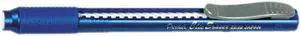Pentel ZE22C Clic Eraser Pencil-Style Grip Eraser, Blue