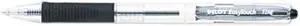 Pilot EasyTouch Retr Ballpoint Pen, Black Ink, Fine, 0.70 mm (Dozen)