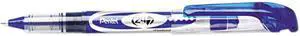 Pentel BLD97-C 24/7 Roller Ball Capped Free-Flowing Liquid Pen, Blue Ink, Medium, Dozen