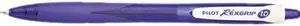 Pilot 32371 RexGrip BeGreen Ballpoint Retractable Pen, Blue Ink, Medium, Dozen