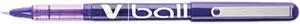 Pilot 35210 VBall Roller Ball Stick Liquid Pen, Purple Ink, Extra Fine, Dozen