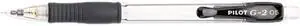 Pilot 51014 G-2 Mechanical Pencil, 0.50 mm, Clear Barrel w/Black Accents