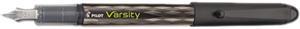 Pilot 90010 Varsity Disposable Fountain Stick India Pen Black Ink Medium