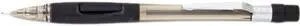 Pentel PD345TA Quicker Clicker Mechanical Pencil, 0.50 mm, Transparent Smoke Barrel