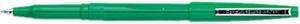 Pentel R100-D Rolling Writer Roller Ball Capped Pen, Green Ink, Medium, Dozen