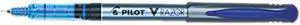 Pilot 11021 V Razor Point Porous Point Stick Liquid Pen, Blue Ink, Extra Fine, Dozen