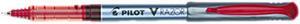 Pilot 11022 V Razor Point Porous Point Stick Liquid Pen, Red Ink, Extra Fine, Dozen