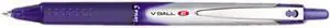 Pilot 26207 VBall Roller Ball Retractable Pen, Blue Ink, Fine