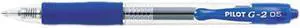 Pilot G2 Retractable Gel Ink Roller Ball Pen, Blue Ink, Extra Fine (Dozen)