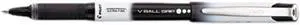 Pilot 35470 VBall Grip Roller Ball Stick Pen; Liquid Ink; Black Ink; Extra Fine, Dozen