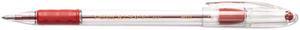 Pentel BK91-B R.S.V.P. Ballpoint Stick Pen, Red Ink, Medium, Dozen