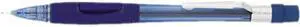 Pentel PD347TC Quicker Clicker Mechanical Pencil, 0.70 mm, Transparent Blue Barrel