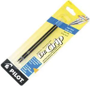 Pilot 77211 Refill, Better/EasyTouch/Dr Grip/GX300 Retract Ballpoint, Fine, Blue, 2/Pack