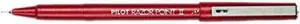 Pilot 11011 Razor Point II Porous Point Stick Pen, Red Ink, Ultra Fine, Dozen