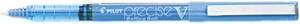 Pilot 35335 Precise V5 Roller Ball Stick Pen, Needle Pt, Blue Ink, 0.5mm Extra Fine, Dozen