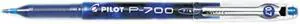 Pilot 38611 P-700 Gel Roller Ball Stick Pen, Needle Point, Blue Ink, 0.7mm Fine, Dozen