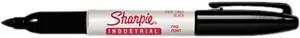 Sharpie 13601 Industrial Permanent Marker, Fine Point, Black, Dozen