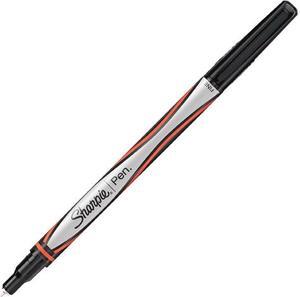 Sharpie 1742665 Porous Point Pen Fine Point Type - Red Ink - Silver Barrel - 1 Each