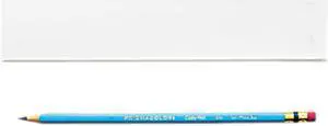 Prismacolor 20028 Col-Erase Pencil w/Eraser, Non-Photo Blue Lead/Barrel, Dozen