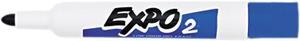 EXPO 82003 Low Odor Dry Erase Marker, Bullet Tip, Blue, Dozen